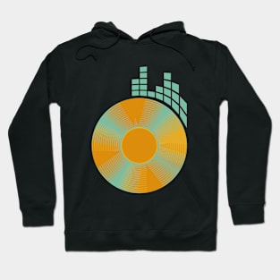 Dj equalizer icon retro classic Hoodie